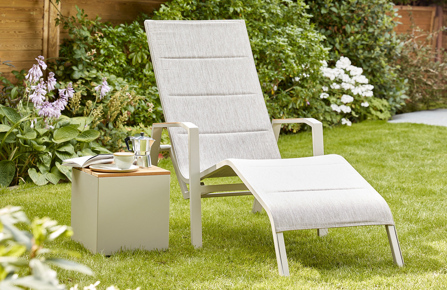 Summer garden loungers sale