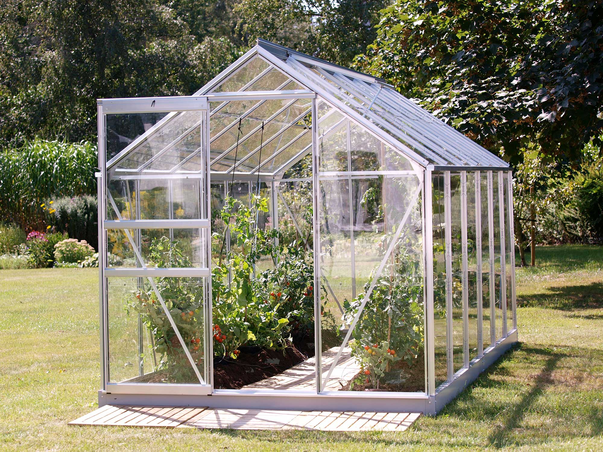 Vitavia Venus 7500 Greenhouse - Horticultural Glass – Hayes Garden World