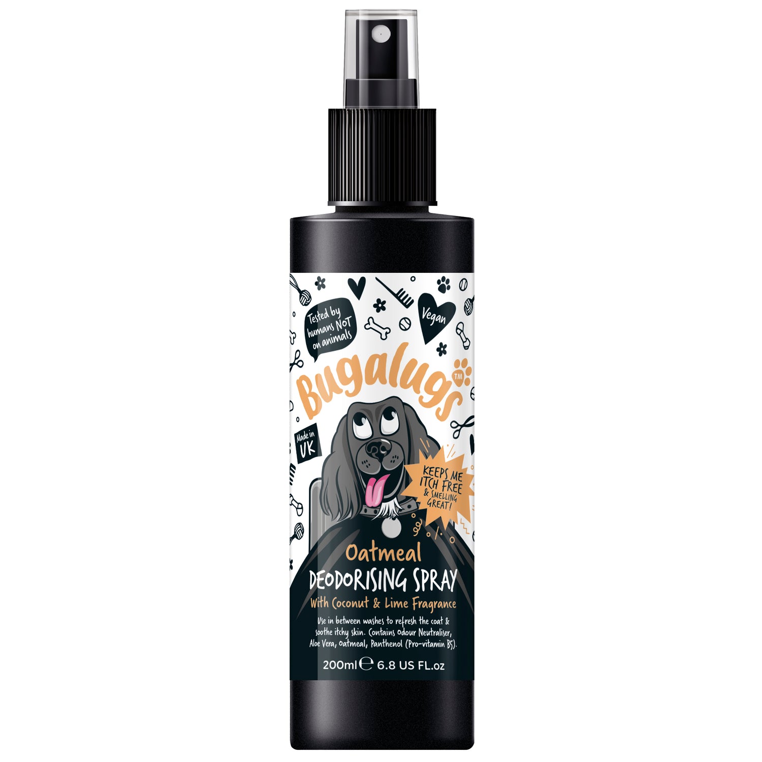 Bugalugs 200ml Oatmeal Deodorising Spray front.jpg