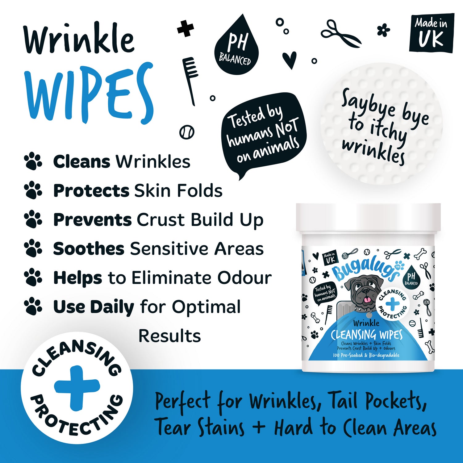 Bugalugs Wrinkle Wipes 100 Secondary Images_Paw points .jpg