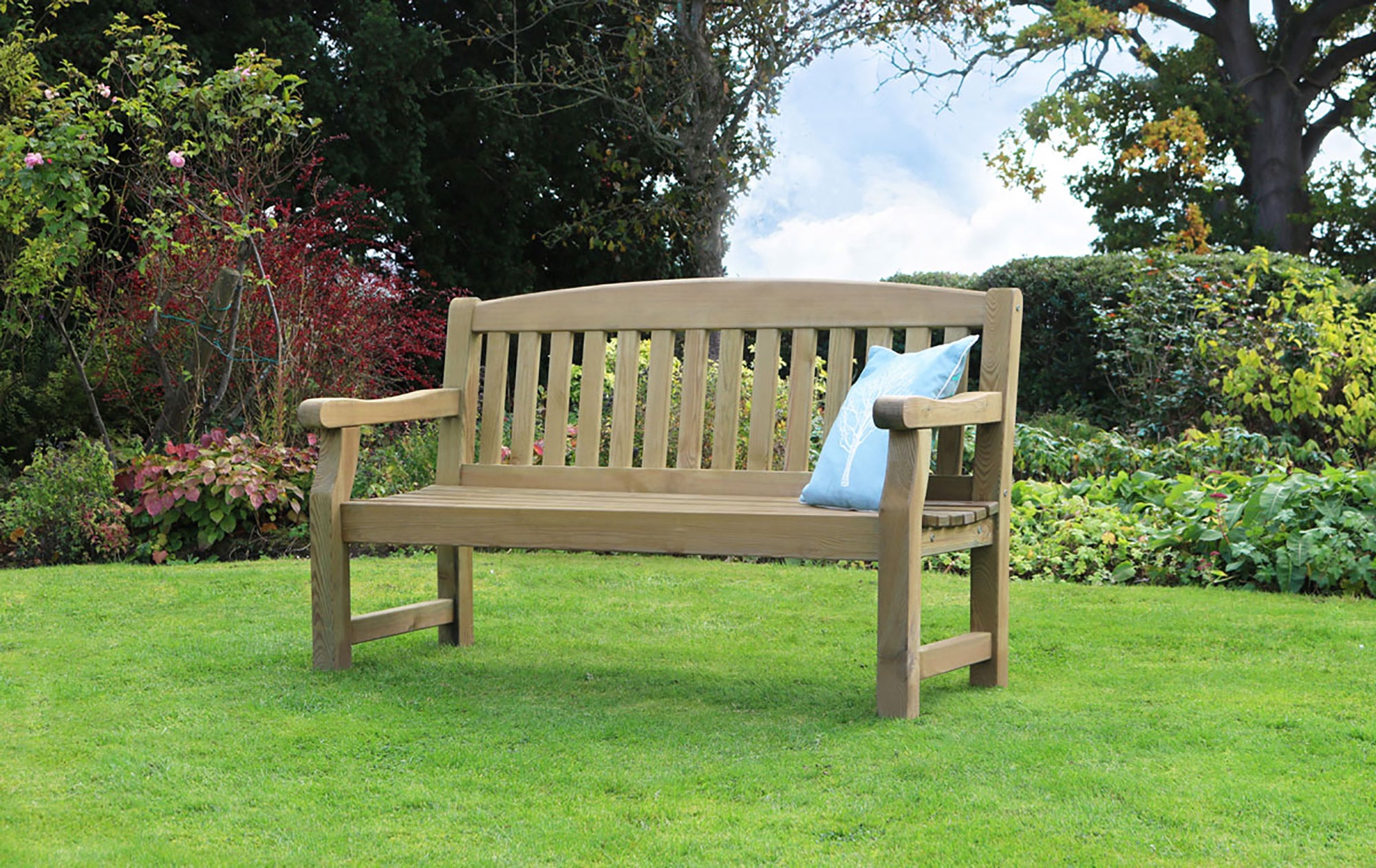 Zest Emily 5ft Bench - Emily 5ft Bench with Cover – Hayes Garden World