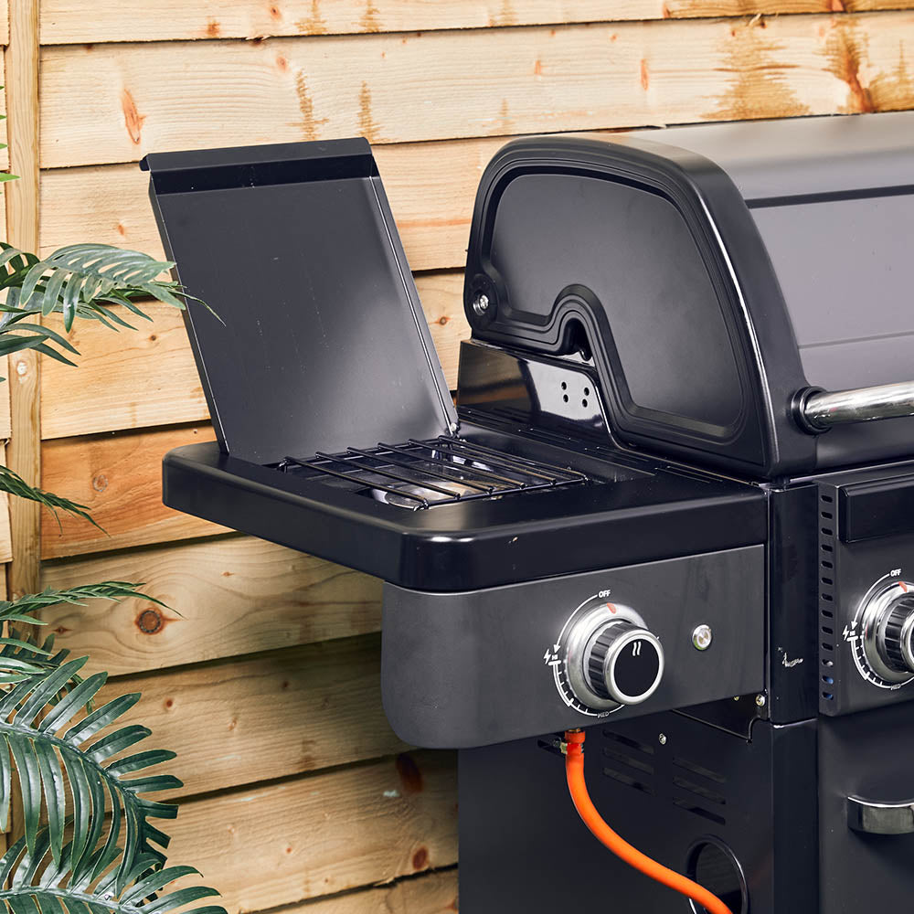 Grillstream Legacy 4 Burner Hybrid Gas Barbecue With Side Burner Hayes Garden World