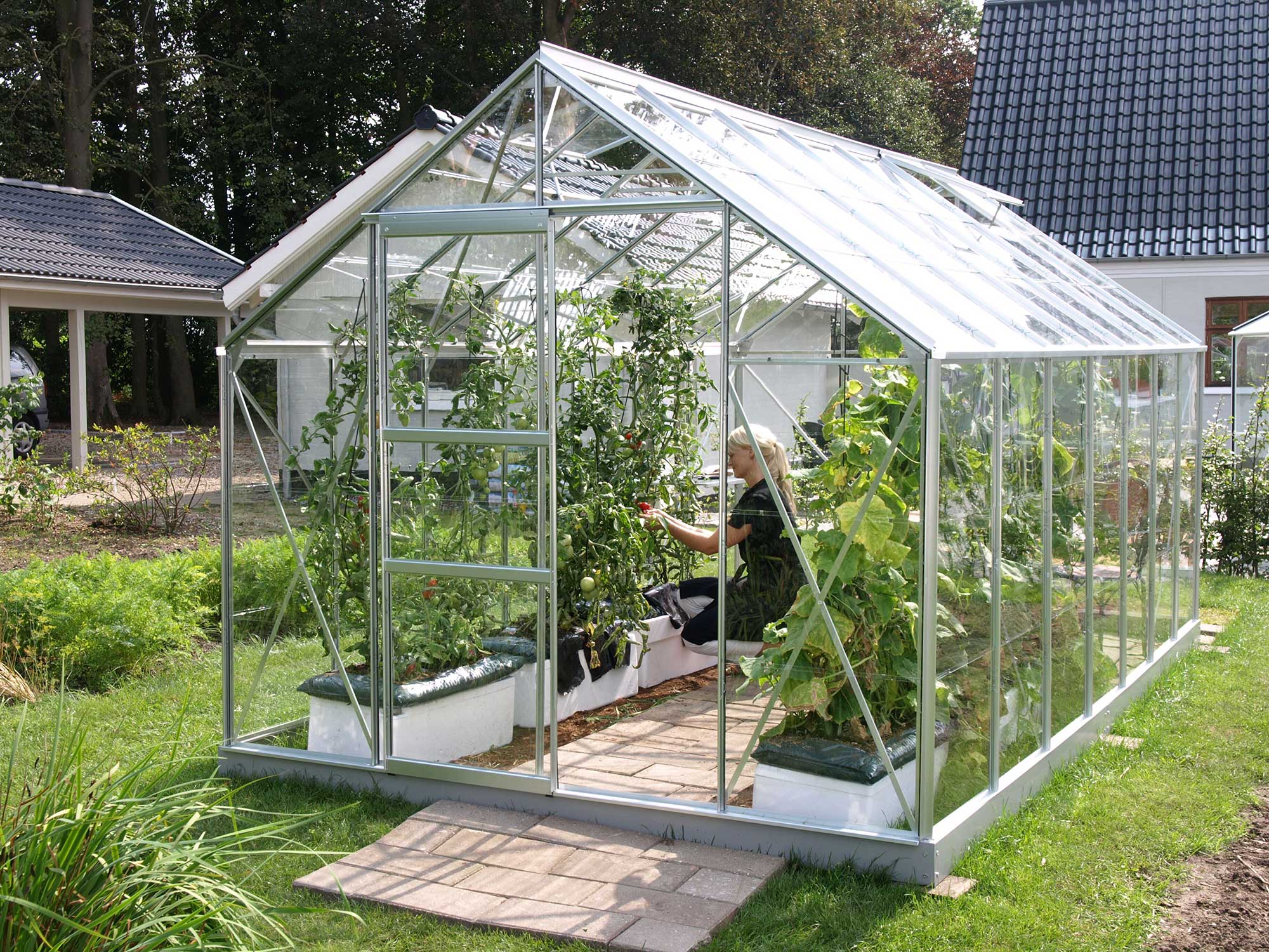 Vitavia Neptune 11500 Greenhouse - Horticultural Glass – Hayes Garden World